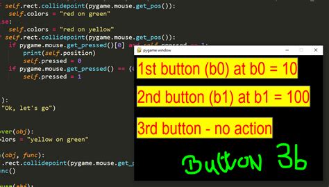How To Make A Button In Pygame Updated To 2582021 Python Programming