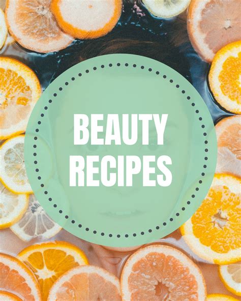 beauty recipes | Beauty recipe, Diy beauty recipes, Diy beauty