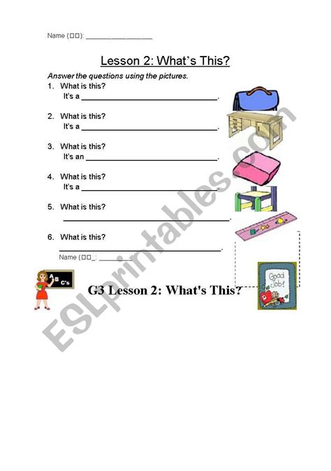 What´s This Esl Worksheet By Semuse