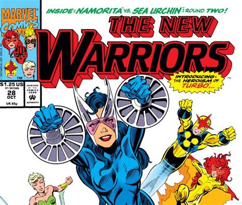 New Warriors 1990 28 Comic Issues Marvel