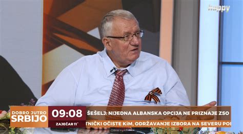 VOJISLAV ŠEŠELJ U DOBRO JUTRO SRBIJO NA HAPPY TV Budućnost Balkana