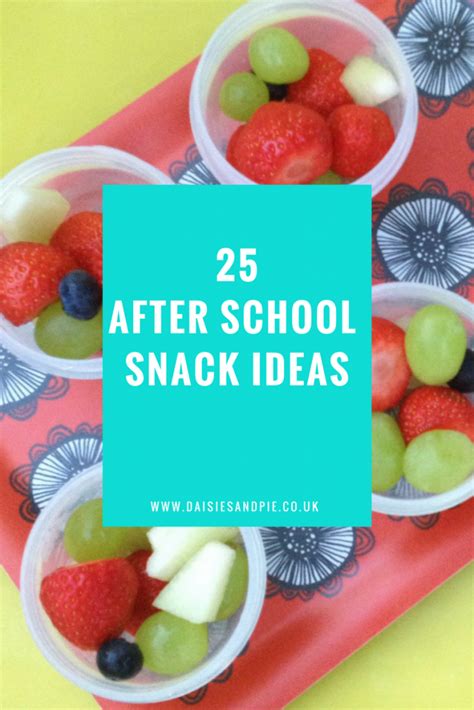 25 After School Snack Ideas That Wont Spoil Dinner Grab Our Easy Go