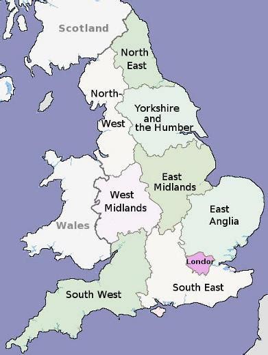 Regions Of England Alchetron The Free Social Encyclopedia