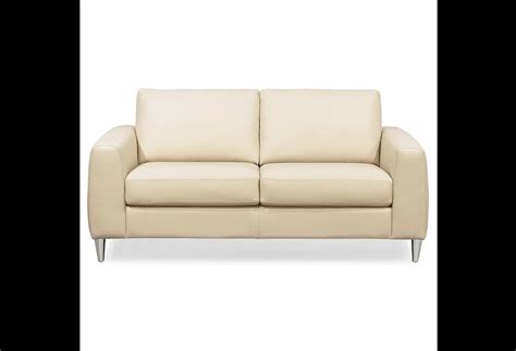 Palliser Atticus Contemporary Love Seat With Track Arms Reeds