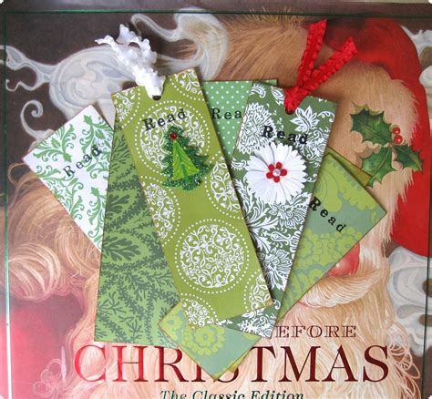 Blissful Roots Christmas Bookmarks Diy