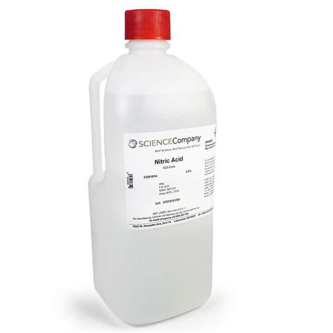 A weak monobasic acid known only in solution and in the its structural formula is ho—n=0. Nitric Acid, Concentrated, 2.2L for sale. Buy from The ...