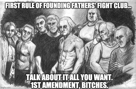 founding fathers fight club imgflip