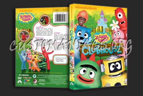 yo gabba gabba clubhouse dvd cover dvd covers and labels by customaniacs id 161528 free