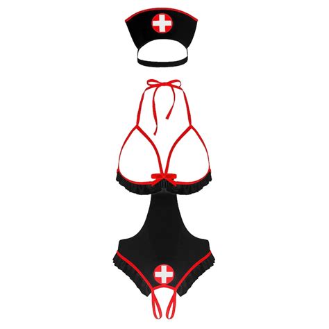 Sexy Nurse Costume Medical Fetish Naughty Nurse Nurse Etsy