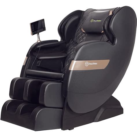 Real Relax S Track Massage Chair Full Body Zero Gravity Shiatsu Recliner With Smart Voice
