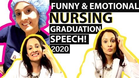 Funny Nursing Pinning Graduation Speech 2020 Youtube