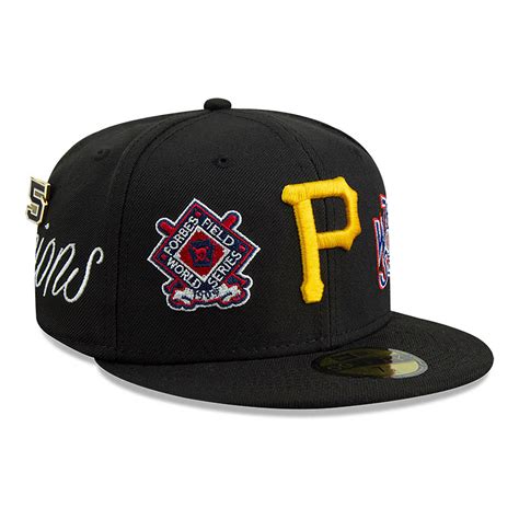 Official New Era Pittsburgh Pirates Mlb Historic Champs Black 59fifty