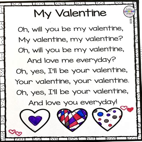 Valentine Poems For Kids Photos