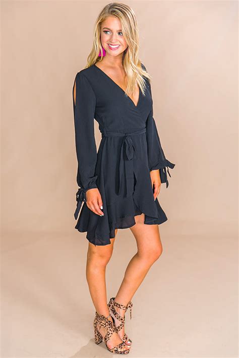 Brooklyn Bombshell Dress In Black Impressions Online Boutique Page 1