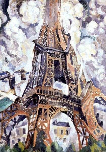 Robert Delaunay La Tour Eiffel 1909 Robert Delaunay Delaunay