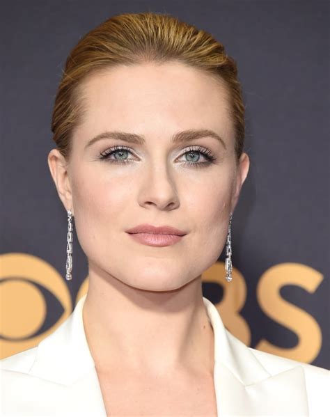 Evan Rachel Wood Celebrity Hair And Makeup At The Emmy Awards 2017