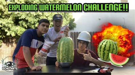 Exploding Watermelon Challenge Extreme Youtube