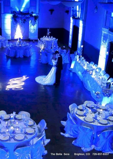 40 Best Inspirations Blue And Purple Up Lighting Wedding Ideas