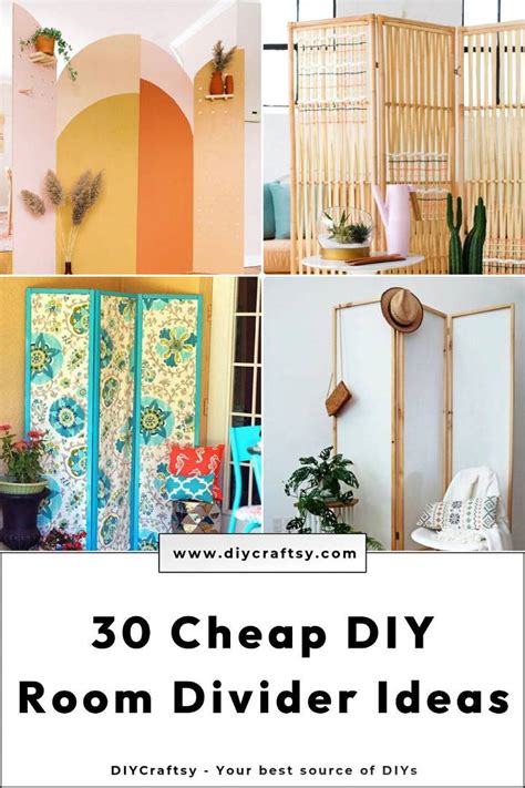 30 Cheap Diy Room Divider Ideas Diy Crafts