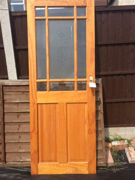 Pine Half Glazed Door In Long Eaton Nottinghamshire Gumtree