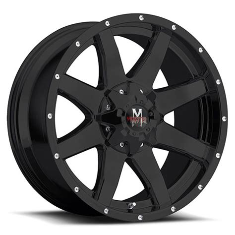 Off Road Monster M08 18 X 9 Inch Rims Two Tone Off Road Monster M08