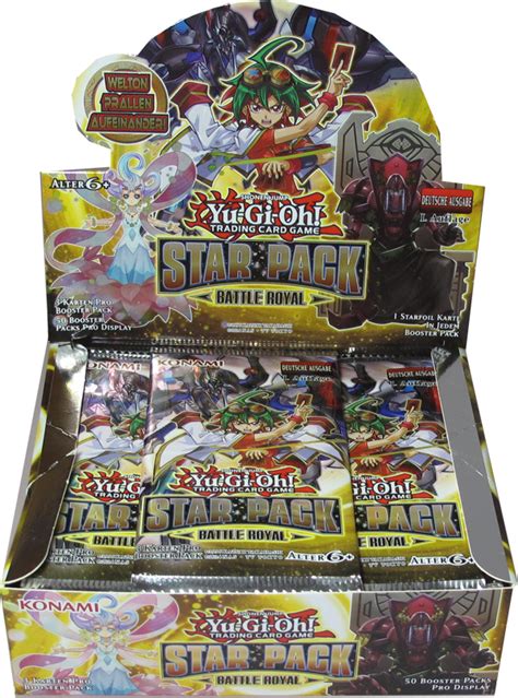 Yu Gi Oh Star Pack Battle Royal Booster Display Comic Planet Shop