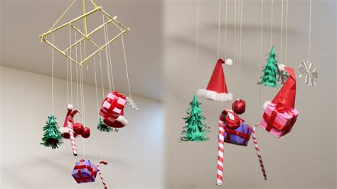 Diy Christmas Ornaments Mobile Decorations Diy Crafts