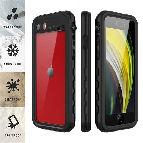 Iphone Se 2020 Waterproof Case Dteck Full Body Protection Shockproof