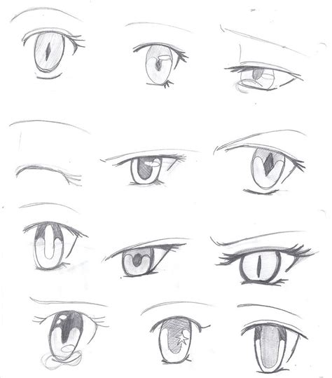 Anime Eyes 1 By Theawesomeness0330 On Deviantart