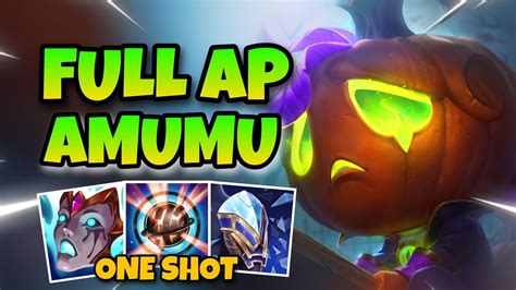 AMUMU JUNGLE WILD RIFT BUILD FULL AP ONE SHOT EVERYONE COMBO YouTube