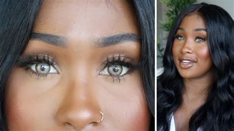 Best Colored Contacts For Dark Eyes Skin Iris Beauty NYC Amber Brown