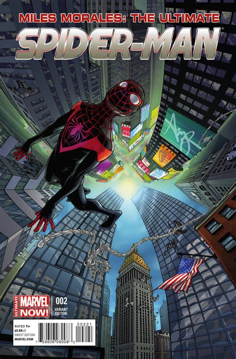 Miles Morales Ultimate Spider Man 2 Amy Reeder Variant Covrprice