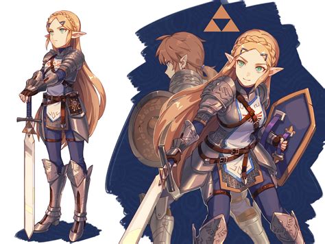 Zelda But As A Knight Pretty Rad Scrolller
