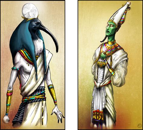 Thotandosirisbyemiliew Egyptian Gods Ancient Egyptian Dress Egyptian Art Daftsex Hd