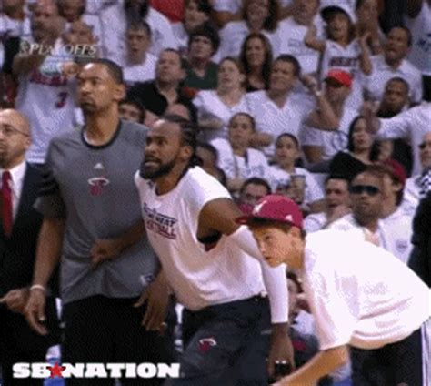 Just 30 guests will be in attendance and the queen. GIF: Ronny Turiaf, All-Star Gesticulator - SBNation.com