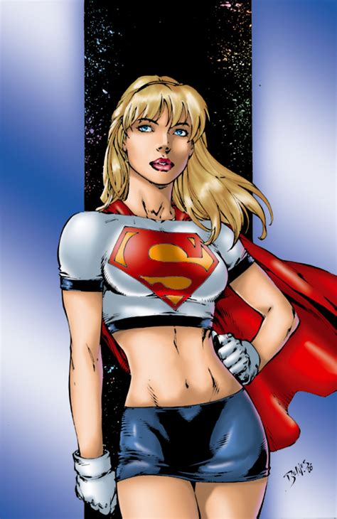 Supergirl Linda Danvers Art By Ed Benes Power Girl Supergirl Supergirl Comic Comic Books