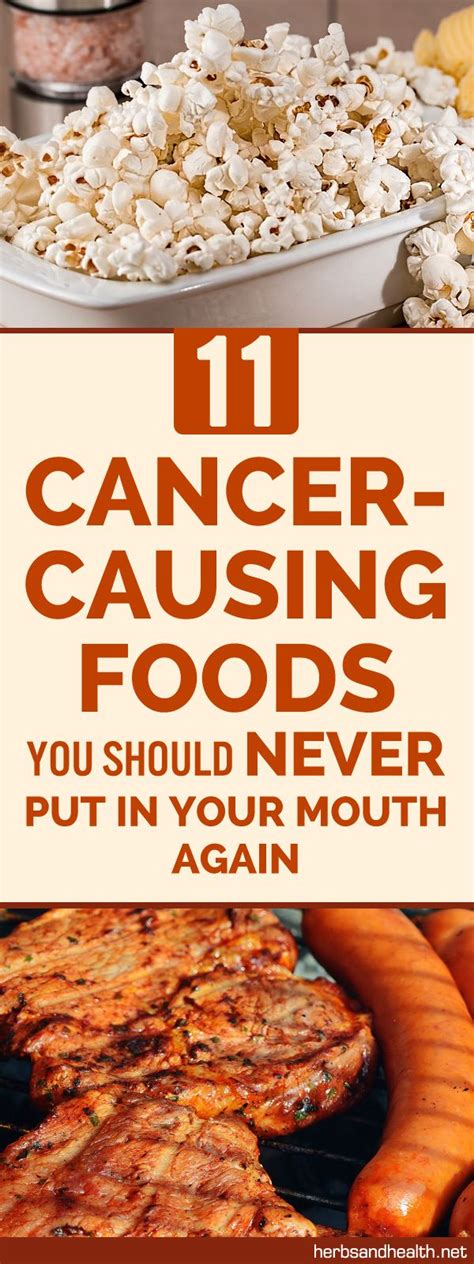 11 Cancer Causing Foods You Should Never Put In Your Mouth Again