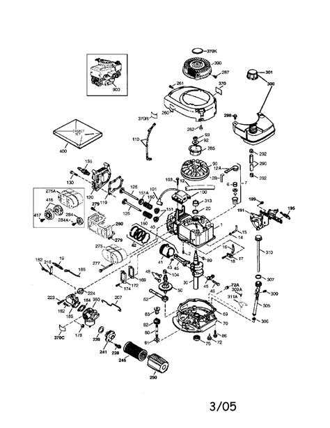 Craftsman Tecumseh Engine Parts Model 143044500 Sears Partsdirect