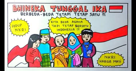 Contoh Poster Keragaman Agama Di Indonesia Compingodevergonha Poster