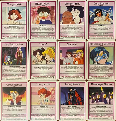 Sailor Moon Collectible Card Game Premiere Edition Common Etsy Canada