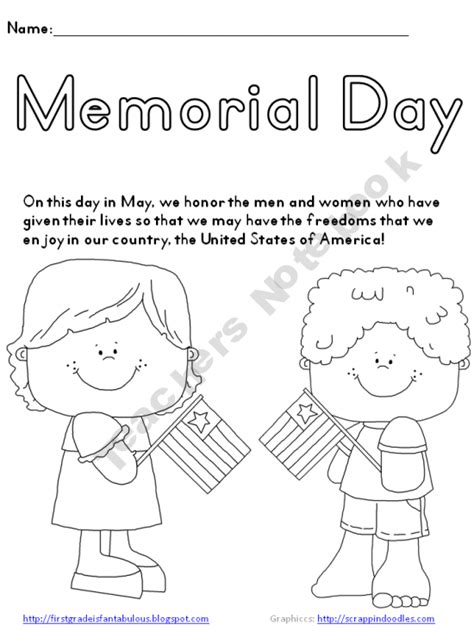 Saved by teachers pay teachers. Memorial Day Coloring Page {FREEBIE!} | Memorial day ...