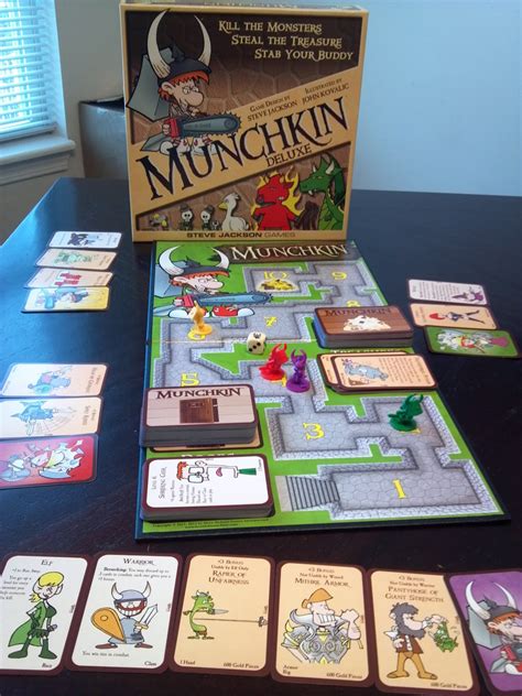 A Board Game A Day Munchkin Deluxe 41 Off