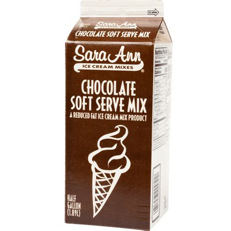 Sara Ann Vanilla Ice Cream Mix AE Dairy