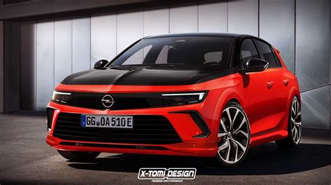 Sporty Looking Opel Astra Gsi Takes Shape In Unofficial Rendering