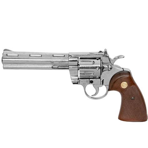 Python Revolver 357 Magnum Caliber 6 Inch Barrel Usa 1955 From Denix