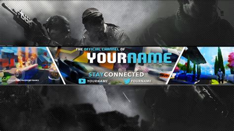 Nuketown Youtube Channel Banner Template Madmoneybanks