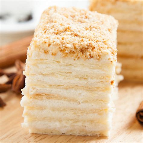 Napolean Puff Pastry Cake Recipe