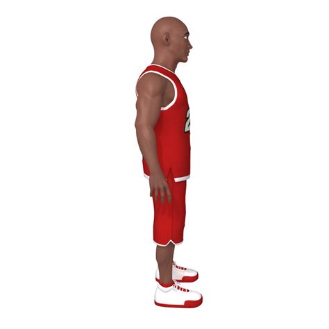 3d Cartoon Basketball Player Turbosquid 1405695