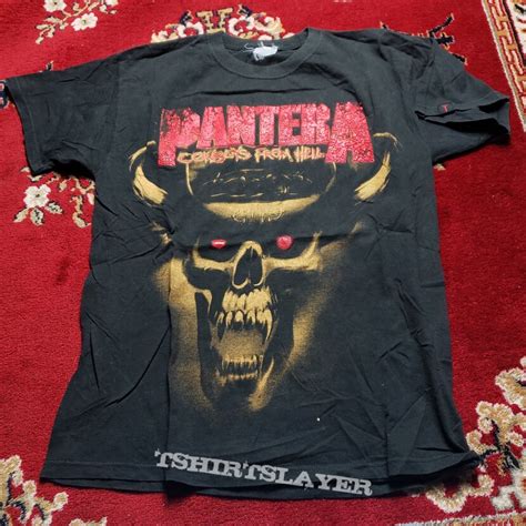 2000s Pantera Cowboys From Hell Bootleg Tshirtslayer Tshirt And