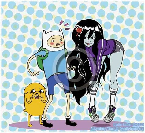 Adventure Time Finn And Marceline Fanart Fanart Of Fern From Adventure Time